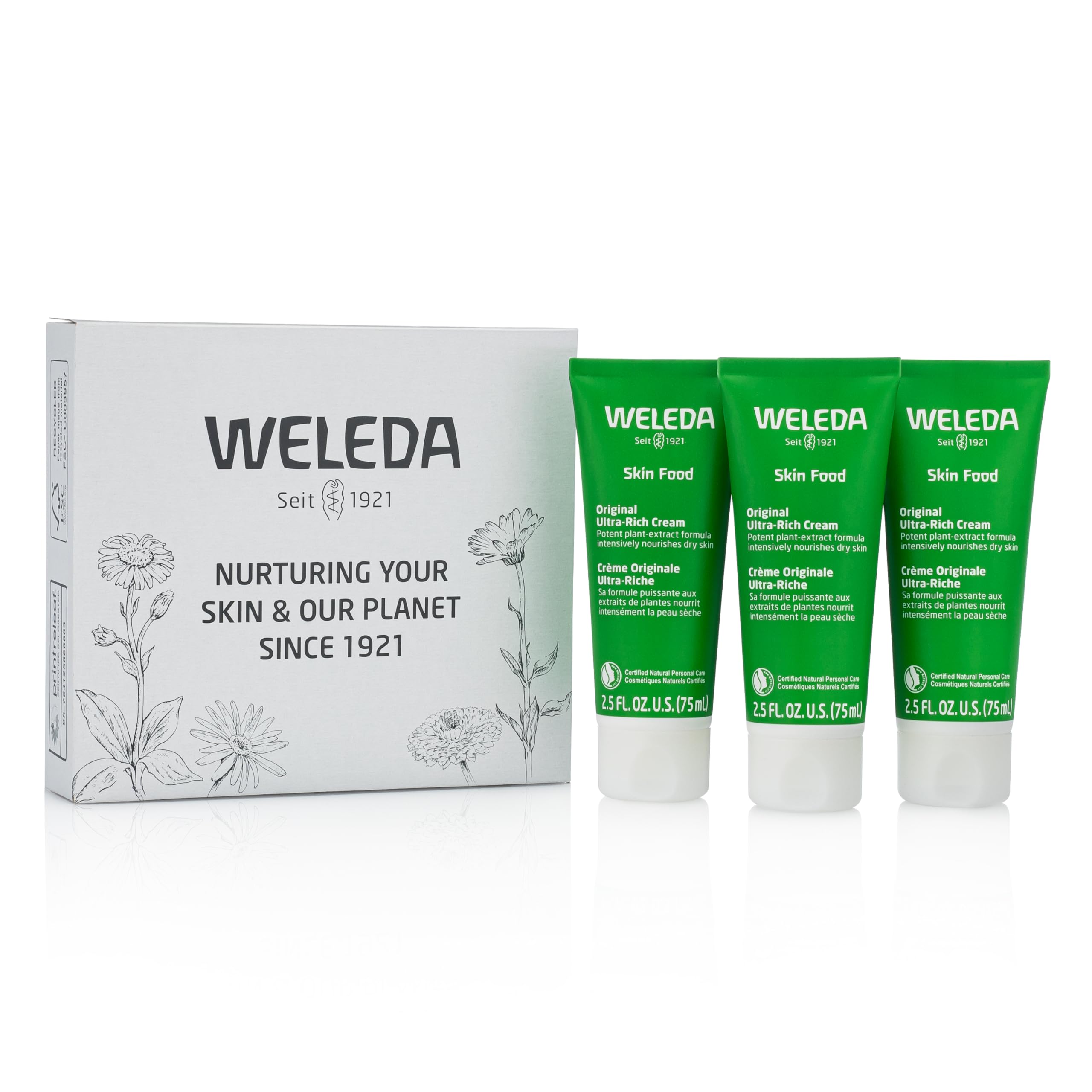 Amazon.com: Weleda Skin Food Original 3-Pack